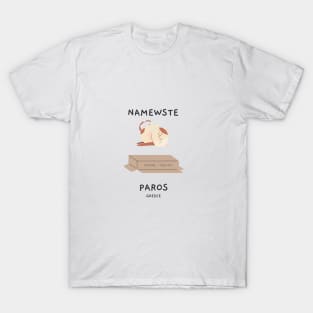 Namewste YOGA cat of PAROS T-Shirt